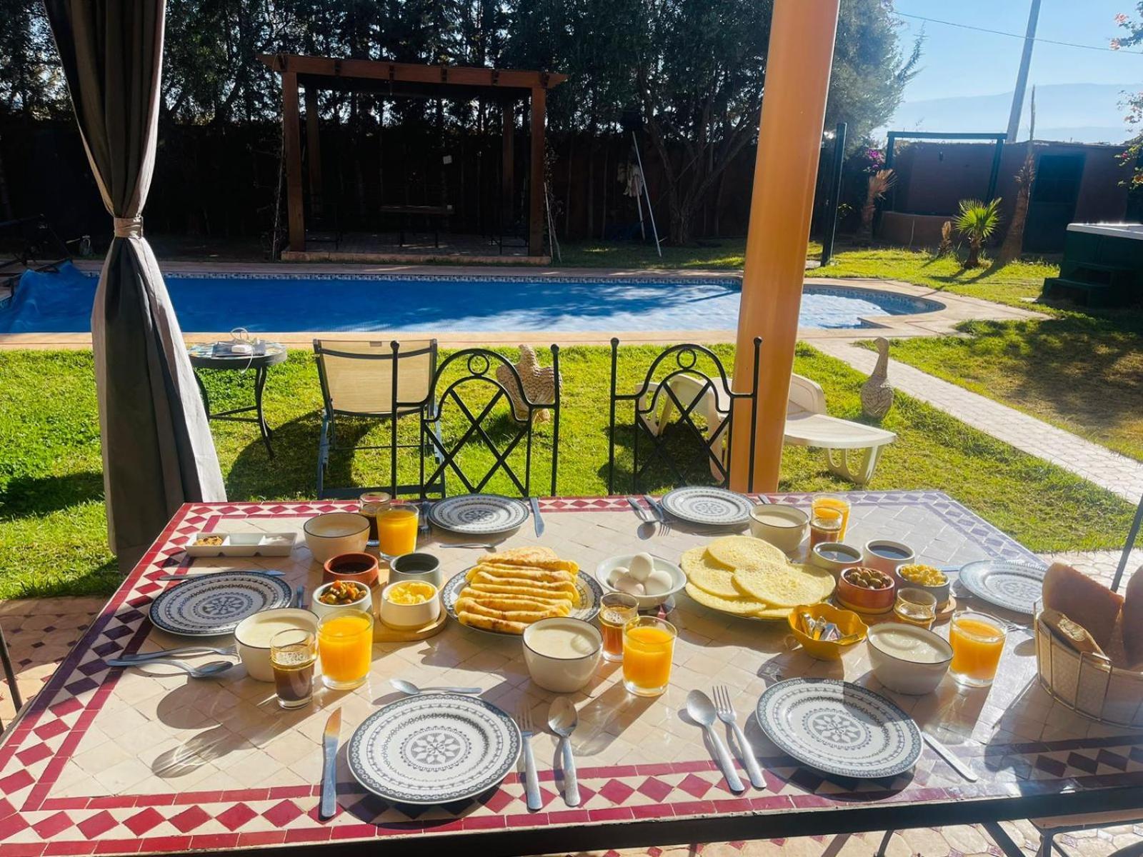Ilafe Farmhouse, Villa avec piscine chauffée privée et Jacuzzi pour familles Marrakesh Extérieur photo